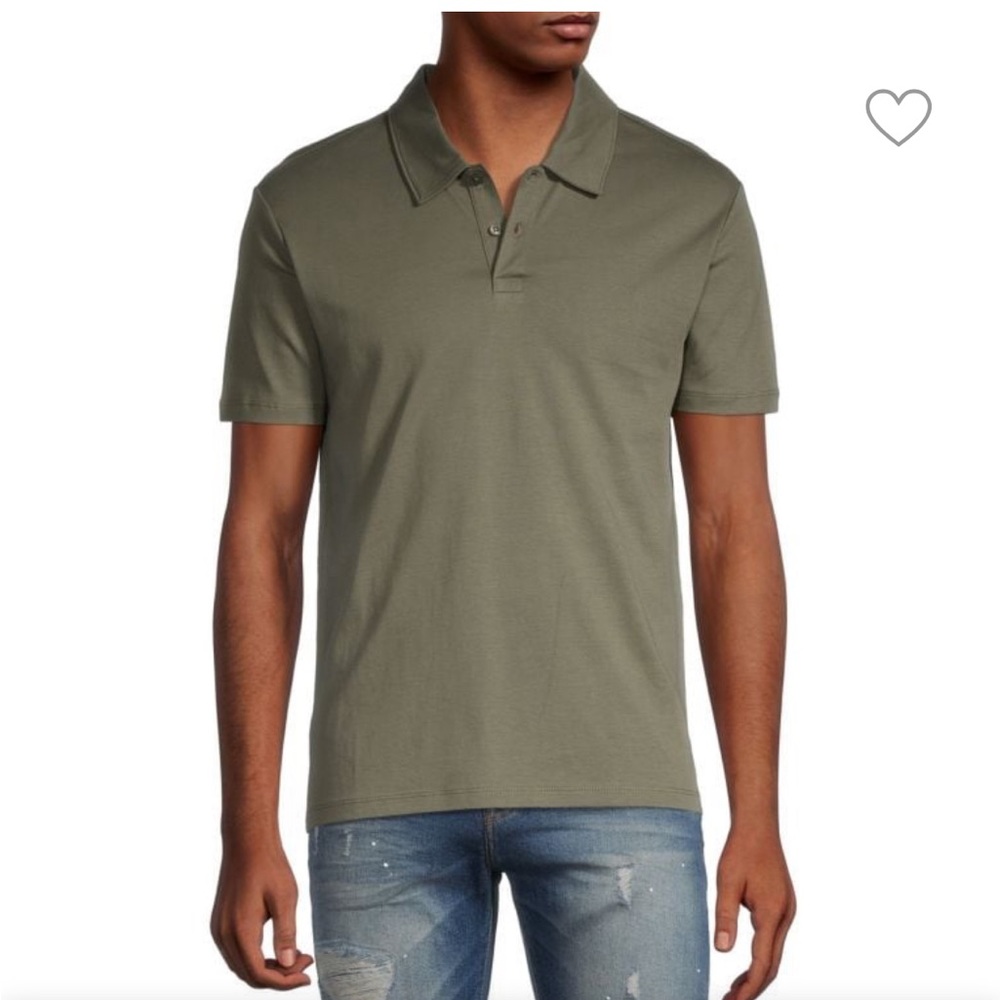 Metropolitan View men’s 100% silk polo shirt